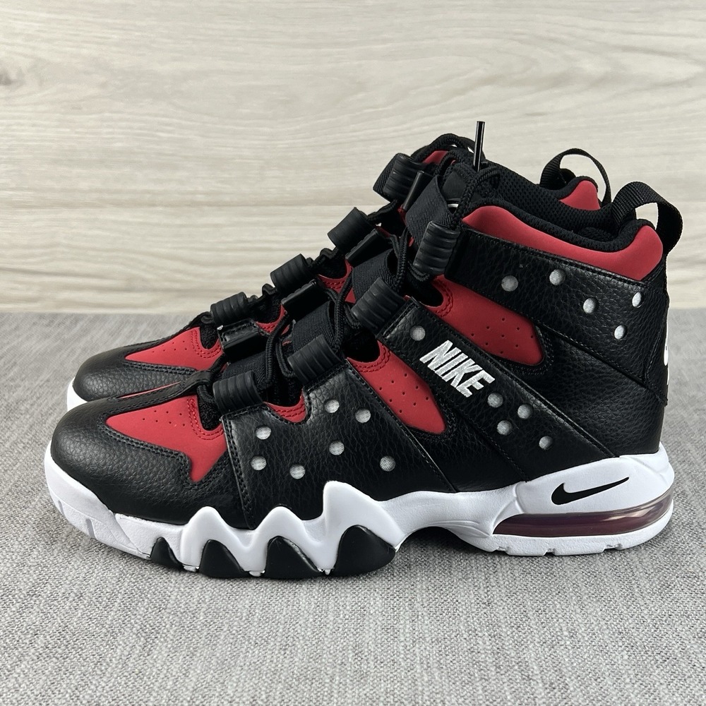 Nike Air Max2 CB '94 New Black White Gym Red FN6248 001 Mens Size 8 - Picture 2 of 7